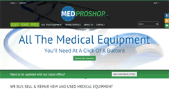 Desktop Screenshot of medproshop.com